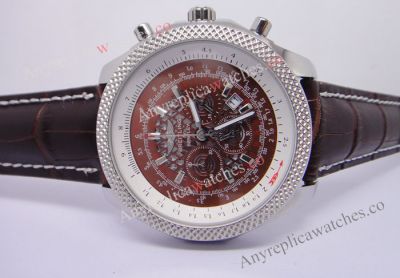Breitling Bentley B06 Chronograph NEW Leather Strap Chocolate Version